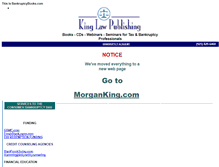 Tablet Screenshot of bankruptcyllm.com